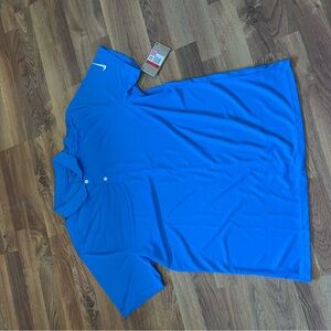 Nike Men's Blue Golf Polo